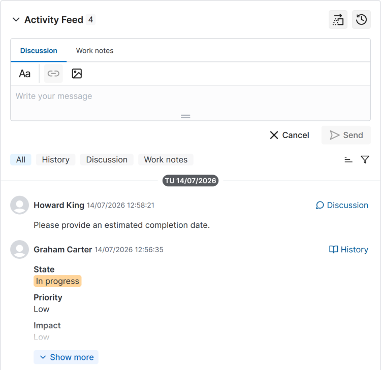 Activity Feed