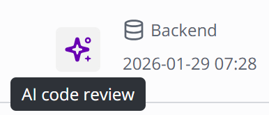 Developer panel - AI code review